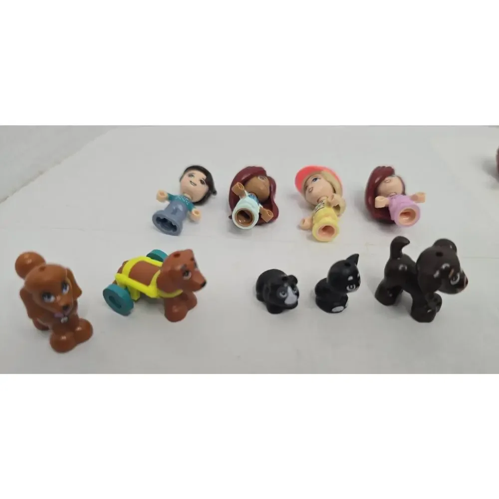 Lot of 27 Lego Friends Dolls & Accessories Minifigure Dog Cat Girl Kids